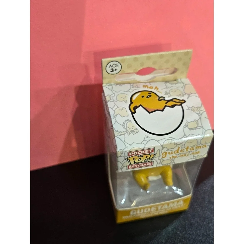 Funko x Sanrio Pocket Pop! Keychain Gudetama The Lazy Egg - Kawaii Bag Charm